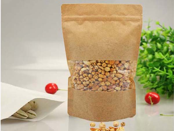 kilitli doypak - kraft kese kagıdı metalize kraft
